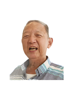 Late Mr. Sun Min Seng 孫民生老先生 masthead photo for online obituary on the beautiful memories
