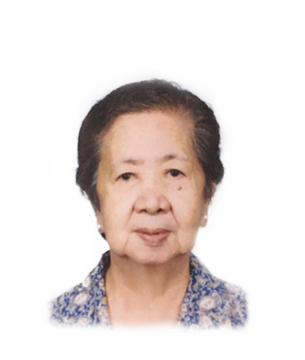 Late Mdm Ng Ah Geok masthead photo for online obituary at the beautiful memories