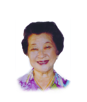 Late Mdm. Kwee Siok Nge masthead photo for online obituary at the beautiful memories