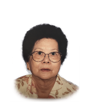 Late Mdm. Tay Ah Mooi masthead photo for online obituary on the beautiful memories