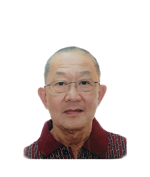 Late Mr. Low Aik Boon 刘奕文 masthead photo for online obituary on the beautiful memories