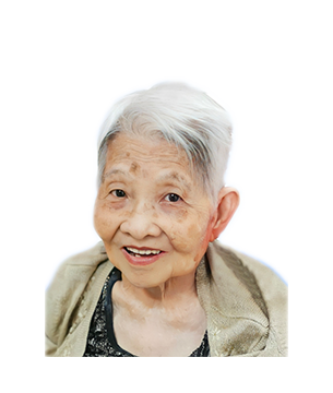 Late Mdm. Lim Siew Keng @ Lim Kng masthead photo for online obituary on the beautiful memories