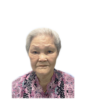 Late Mdm. Yeo Ham Bom masthead photo for online obituary on the beautiful memories