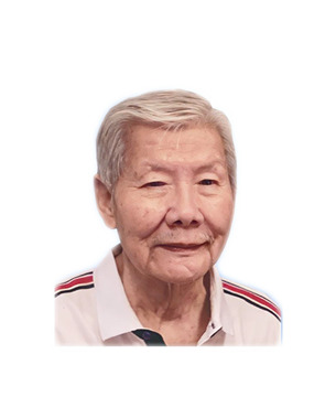 Late Mr. Lee Jik Eng @ Lee Ah Ang masthead photo for online obituary on the beautiful memories