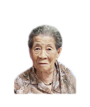 Late Mdm. Teo Ah Poo masthead photo for online obituary on the beautiful memories