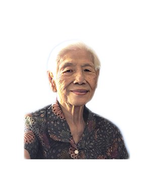 Late Mdm. Chan Chee Meng masthead photo for online obituary on the beautiful memories