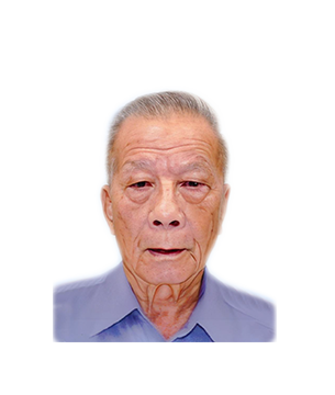 Late Mr. Law Kim Kuai @ Law Yat San masthead photo for online obituary on the beautiful memories