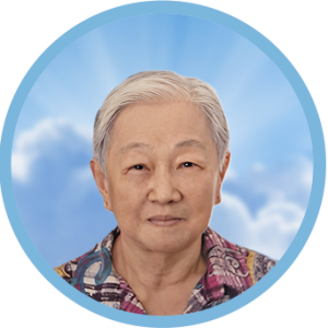 online obituary - display photo of late Mdm.Oh Poh 翁门胡宝老夫人