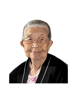 Late Mdm. Tam Yok Chan masthead photo for online obituary on the beautiful memories