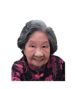 Late Mdm. Mdm. Chiong Ah Choo masthead photo for online obituary on the beautiful memories