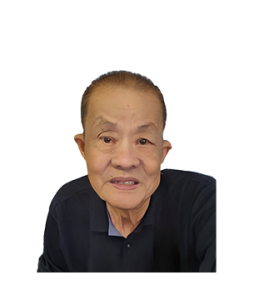 Late Mr. Tng Ah Lam masthead photo for online obituary on the beautiful memories