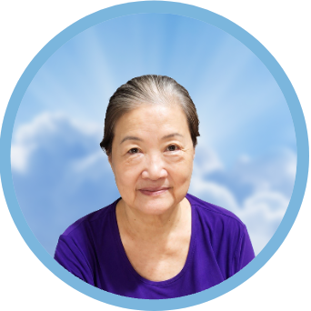 online obituary - display photo of late Mdm. Foo Song Hong 鐘門胡氏松虹女士