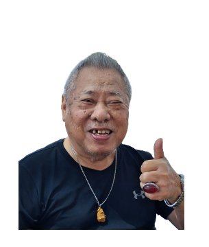 Late Mr. Teh Lai Wat masthead photo for online obituary on the beautiful memories