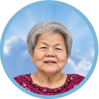 online obituary - display photo of late Mdm. Chia Ah Moi 李門谢氏亜妹老夫人
