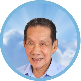 online obituary - display photo of late Mr. Siew Ah Hong 萧府广鸿老先生