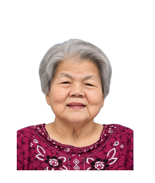 Late Mdm. Chia Ah Moi 李門谢氏亜妹老夫人 masthead photo for online obituary on the beautiful memories